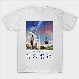 Your Name Minimalist Anime T-Shirt