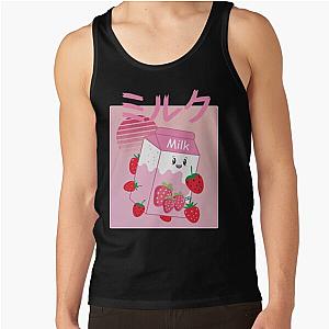 GeorgeNotFound Tank Tops - Strawberry milk shake Tank Top RB0906