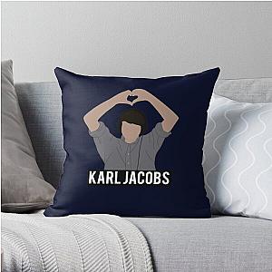 Karl Jacobs Pillows - Karl Jacobs Youtuber Throw Pillow RB1006