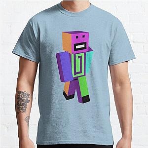 Karl Jacobs T-Shirts - Dream Team simp minecraft caracter Classic T-Shirt RB1006