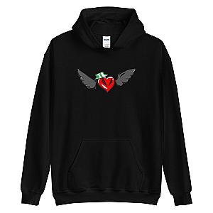 Philza Hoodies - Philza Heart Wings Unisex Hoodie