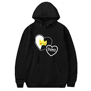 Ranboo Hoodie -  Ranboo My Beloved Heart Crown Hoodide