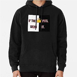 Ranboo Hoodies - Ranboo Minecraft - If the crown fits 3 Pullover Hoodie RB2805