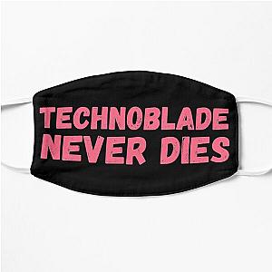 Technoblade Face Masks - Technoblade Never Dies Flat Mask RB0206T