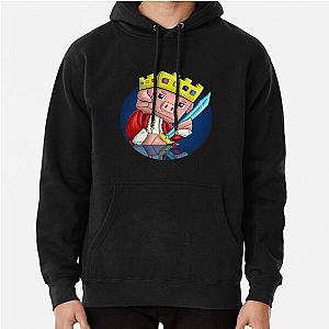 Technoblade Hoodies - Technoblade Pig King Pullover Hoodie RB0206T