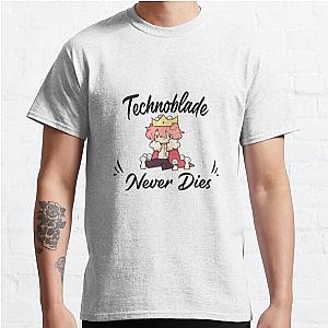 Technoblade T-Shirts - Technoblade Never Dies Classic T-Shirt RB0206T