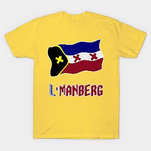 TommyInnit T-Shirts - TommyInnit L'Manberg flag  T-shirt TP2409