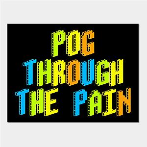 TommyInnit Posters - Pog Through The Pain Tommyinnit Poster TP2409