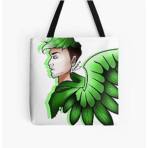 Jacksepticeye Bags - JackSepticeye Angel All Over Print Tote Bag RB0107