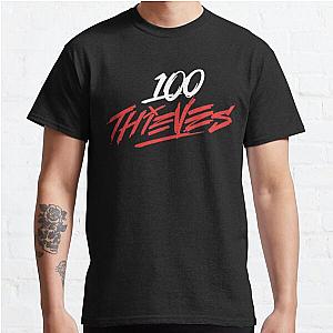 Valkyrae T-Shirts - Valkyrae 100 thieves Classic T-Shirt RB1510