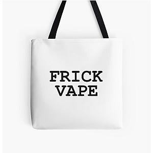 Baylen Levine Bags - Baylen Levine Frick Vape All Over Print Tote Bag RB1402