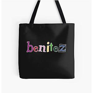 Baylen Levine Bags - Baylen Levine m-erch Rainbow Benitez ao den All Over Print Tote Bag RB1402