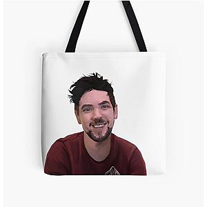 Jacksepticeye Bags - JackSepticeye Realism Drawing All Over Print Tote Bag RB0107