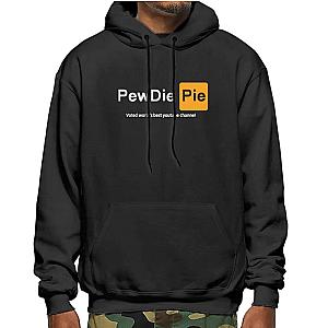 PewDiePie Hoodies - PewDiePie Youtuber New Fashion Mens Black Hoodies PM