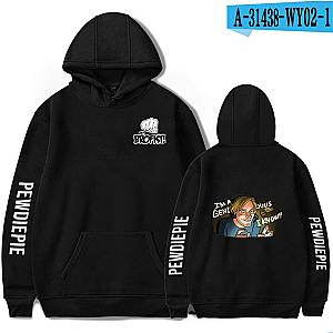 PewDiePie Hoodies - PewDiePie Symbol Famous Black Hoodie PM