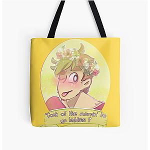 Jacksepticeye Bags - Flowers crown! All Over Print Tote Bag RB0107