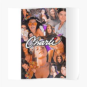 Charli D’Amelio Posters - Charli D'Amelio collage Poster RB1602