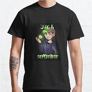 Jacksepticeye T-Shirts - JackSepticEye Re do Classic T-Shirt RB0107