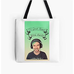 Jacksepticeye Bags - Do Great Things All Over Print Tote Bag RB0107