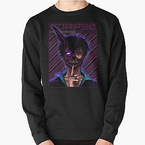 Corpse Husband Sweatshirts - CORPSE HUSBAND TECHNO Pullover Sweatshirt RB2112