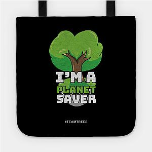 Mr Beast Bags - Nice Vintage Planet Saver teamtrees Tote TP0712