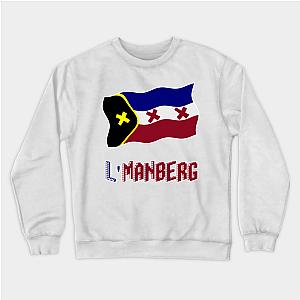 TommyInnit Sweatshirts - TommyInnit L'Manberg flag Sweatshirt TP2409