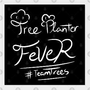 Mr Beast Posters - Trending Authentic Tree Planter Fever Team Trees Poster TP0712