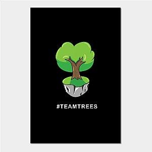 Mr Beast Posters - Cool teamtrees Design Poster TP0712