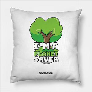 Mr Beast Pillows - Cute Planet Saver Design teamtrees Pillow TP0712