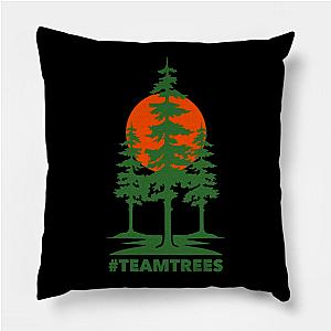 Mr Beast Pillows - Team Trees Logo Pillow TP0712