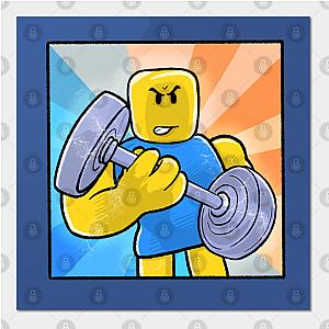 Mr Beast Posters - Weight Lifting Character Poster TP0712