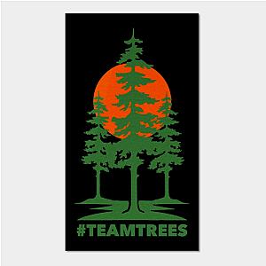 Mr Beast Posters - Team Trees Logo Poster TP0712