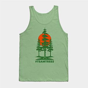 Mr Beast Tank Tops - Team Trees Logo Tank Top TP0712