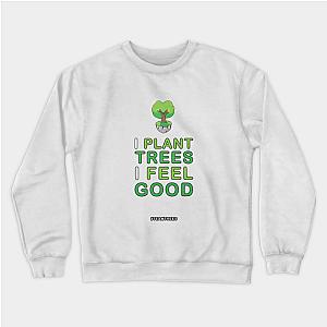 Mr Beast Sweatshirts - Vintage Plant Trees Feel Good teamtrees Sweatshirt TP0712