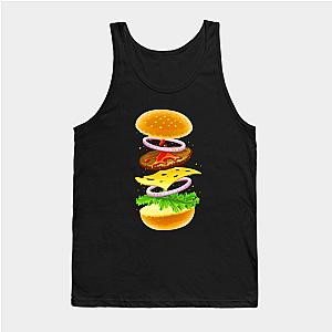 Mr Beast Tank Tops - Beast burger Tank Top TP0712