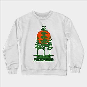 Mr Beast Sweatshirts - Team Trees Logo Sweatshirt TP0712