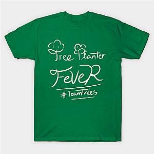 Mr Beast T-Shirts - Trending Authentic Tree Planter Fever Team Trees T-Shirt TP0712