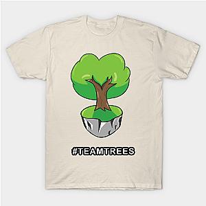 Mr Beast T-Shirts - Cool teamtrees Design T-Shirt TP0712