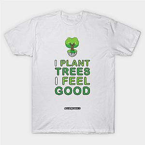 Mr Beast T-Shirts - Cute Plant Trees Feel Good teamtrees T-Shirt TP0712