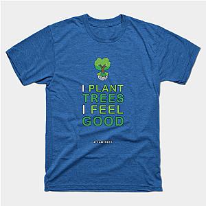 Mr Beast T-Shirts - Vintage Plant Trees Feel Good teamtrees T-Shirt TP0712