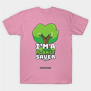 Mr Beast T-Shirts - Cute Planet Saver Design teamtrees T-Shirt TP0712