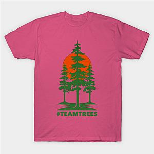 Mr Beast T-Shirts - Team Trees Logo T-Shirt TP0712