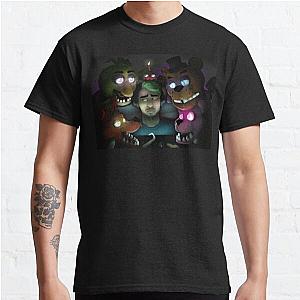 Jacksepticeye T-Shirts - FNAF: JackSepticeye's Turn Classic T-Shirt RB0107