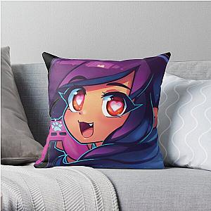 Aphmau Pillows - Aphmau with video game Throw Pillow RB0907