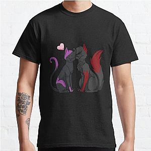 Aphmau T-Shirts - Women Aarmau As Cats Casual Classic T-Shirt RB0907