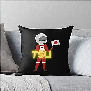 F1 2021 Yuki Tsunoda Throw Pillow