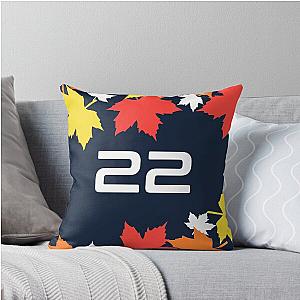 F1 2024 Yuki Tsunoda 22 Throw Pillow
