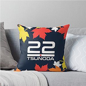 F1 2024 - Yuki Tsunoda Throw Pillow