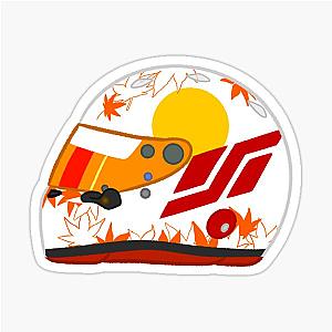 Yuki Tsunoda 2025 Helmet Sticker