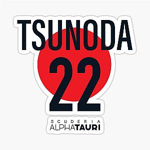 Yuki Tsunoda Alpha Tauri Sticker